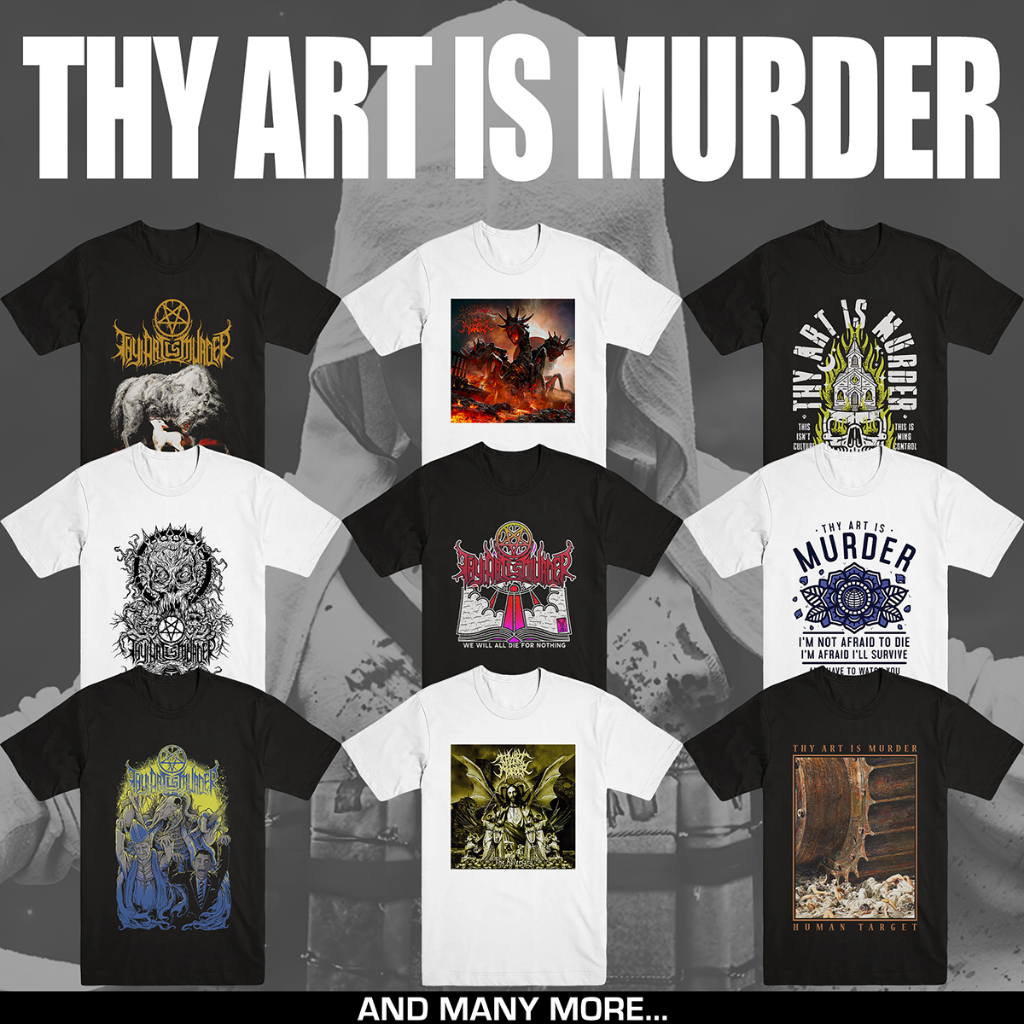 Jual THY ART IS MURDER TSHIRT BAND DEATHCORE MERCHANDISE Shopee Indonesia