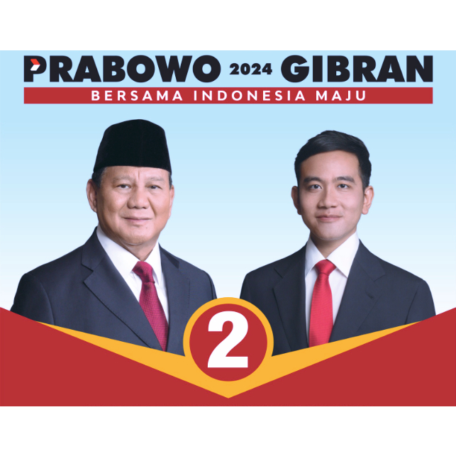 Jual STIKER CAPRES PRABOWO GIBRAN BERNOMER | Shopee Indonesia