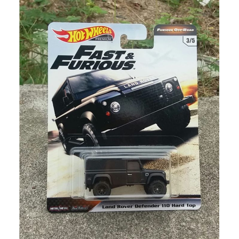 Jual hot wheels premium fast and furious land Rover defender 110 hard ...