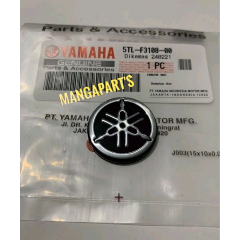 Jual Emblem Tameng Depan Mio Original Emblem Tameng Mio Logo Garputala Emblem Shopee Indonesia