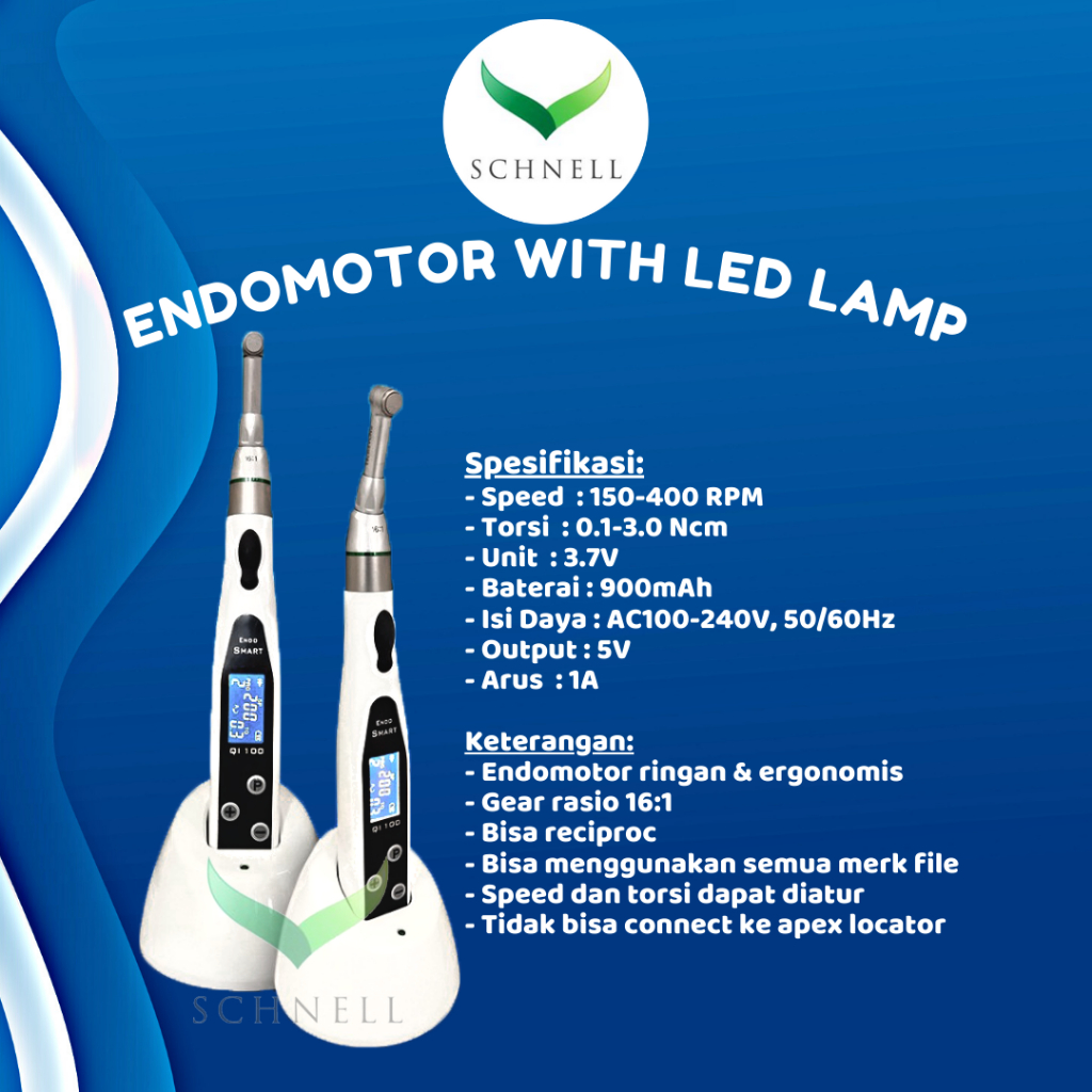 Jual Dental Endo Motor/Wireless LED Dental Endomotor Shopee Indonesia