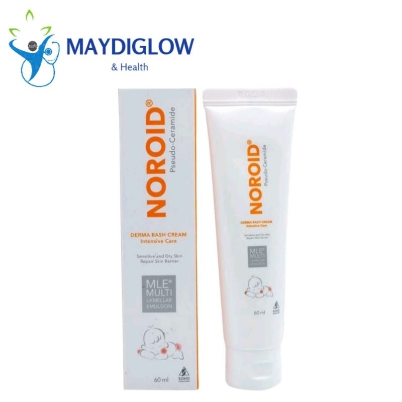 Jual NOROID DERMA RASH CREAM 60 ml/Menjaga Bayi dari Iritasi Popok ...