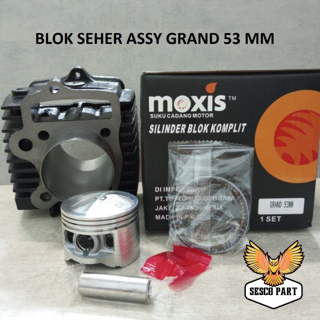 Jual Blok Seher Assy Grand Bore Up Mm Cylinder Boring Set Grand