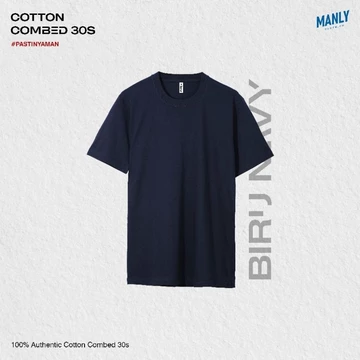 Kaos Polos Premium Cotton Combed 30s Nyaman