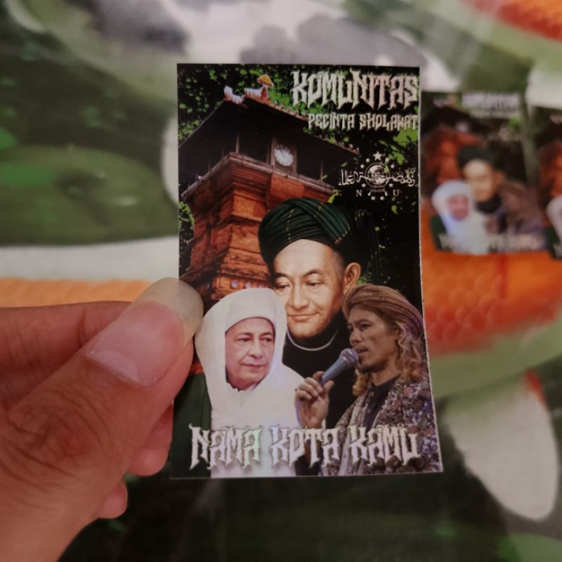 Jual (Minimal Order 10pcs) Stiker Komunitas Pecinta Sholawat, Habib ...