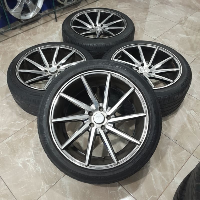 Jual VELG MOBIL BEKAS VOSSEN R20 EX ALPHARD VELLFIRE ZENIX CRV DLL ...