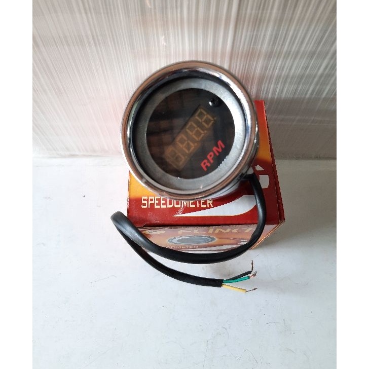 Jual PROMO!! AMPER SPEEDOMETER RPM DIGITAL NOMER UNIVERSAL MOTOR (TIDAK ...