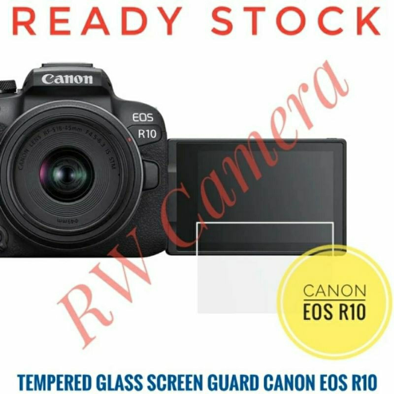 Jual Tempered Guard Canon EOS R10 R100 EOSR10 EOSR100 Anti Gores Glass ...