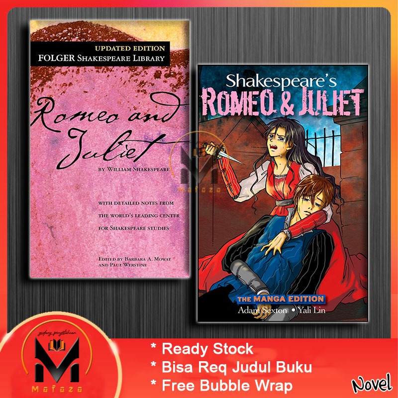 Jual Romeo and Juliet by William Shakespeare (English) | Shopee Indonesia
