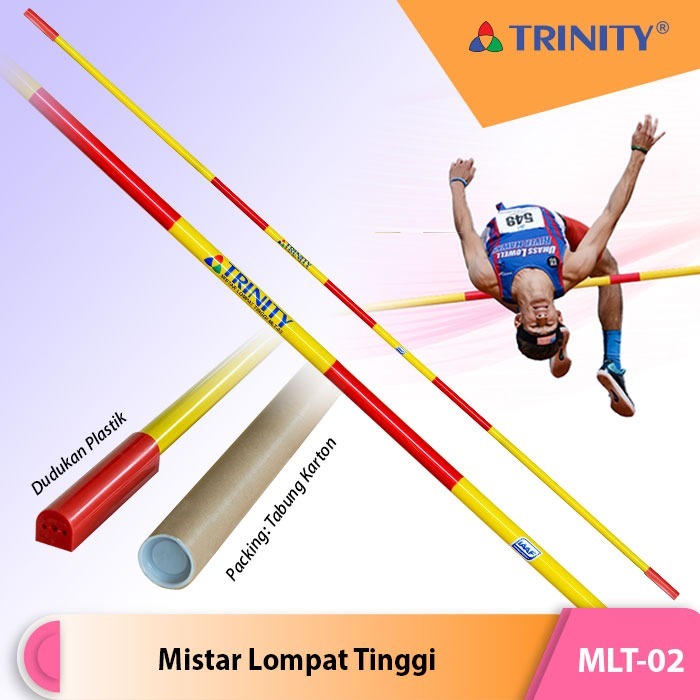 Jual TRINITY Mistar Lompat Tinggi MLT02 Fiberglass High Jump Crossbar