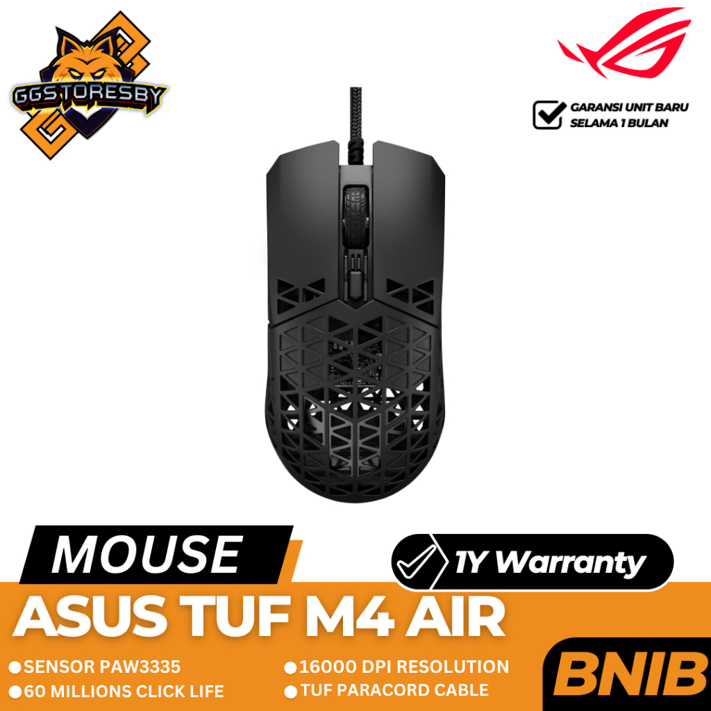 Jual ASUS TUF M4 AIR Gaming Mouse Shopee Indonesia