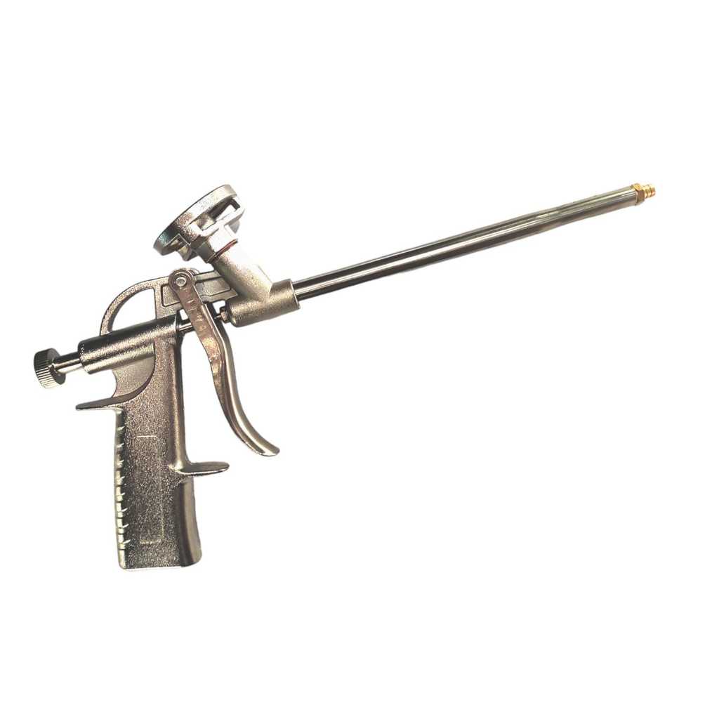 Jual TERMURAH Kepala Tembakan PU FOAM Stainless Steel Straw Expanding Foam Gun PU Applicator