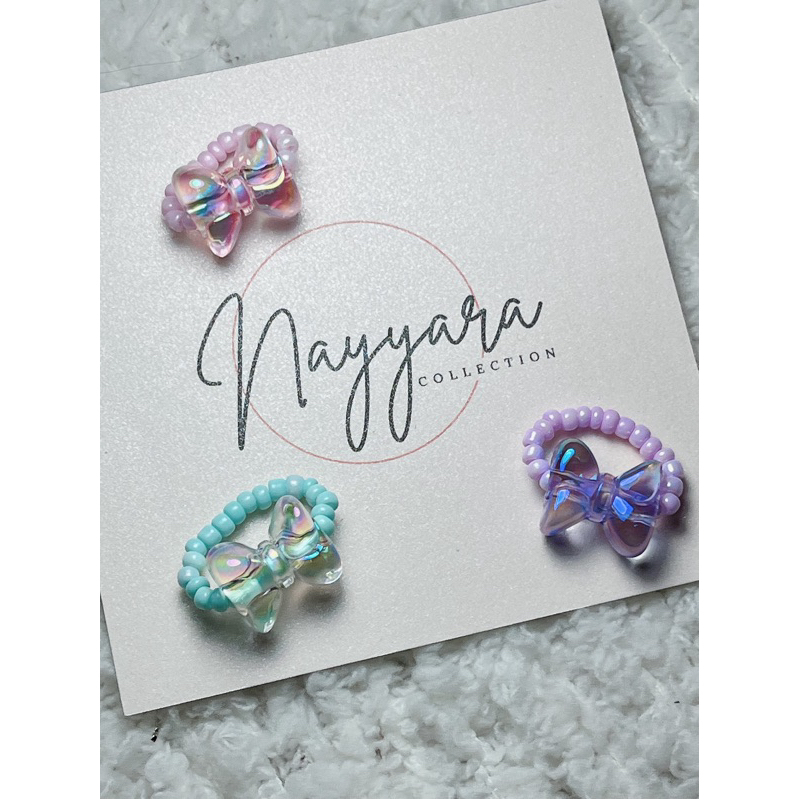 Jual Pearly gummy cute rings | Shopee Indonesia