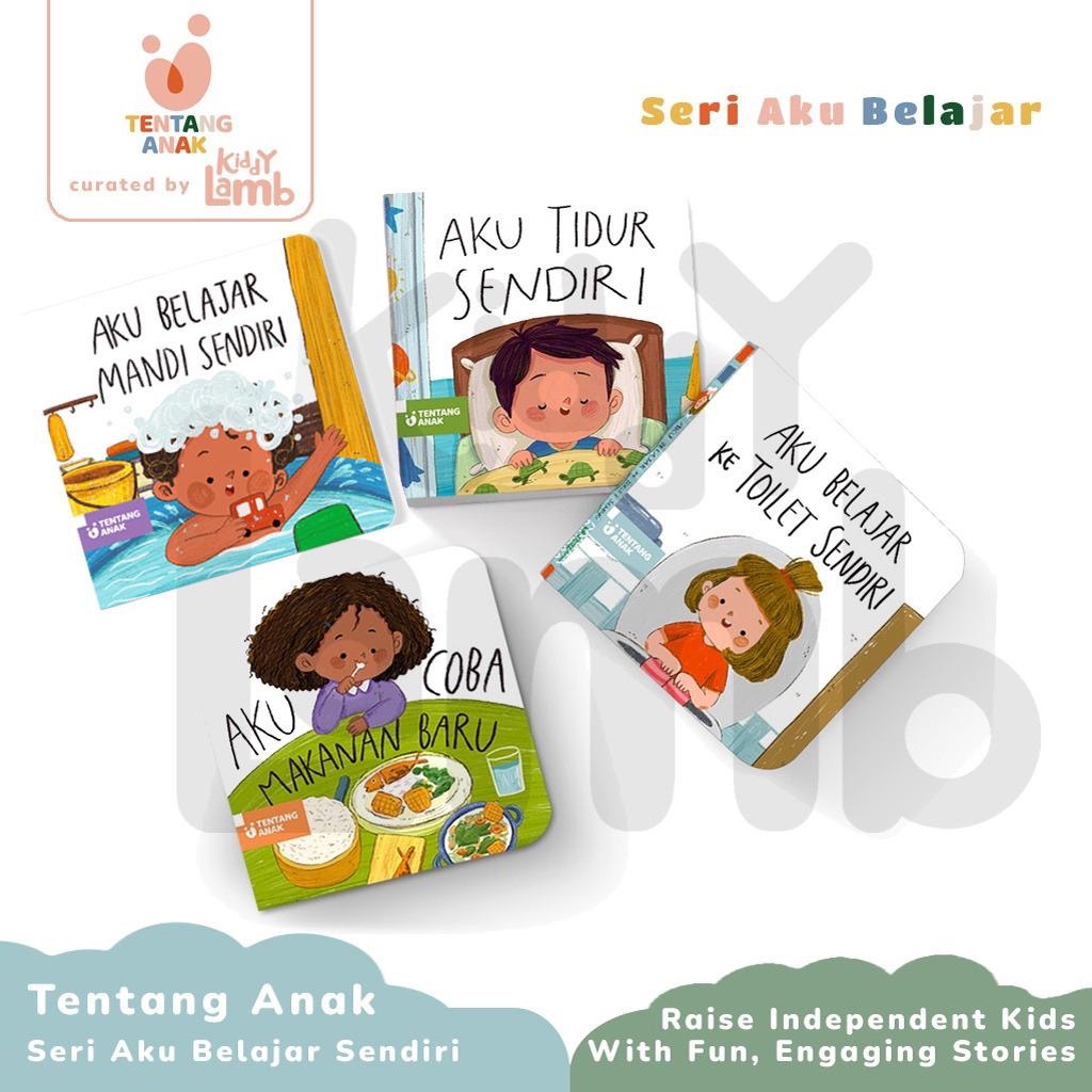 Jual Tentang Anak Board Book Seri Aku Belajar / Toilet Tidur Sendiri ...