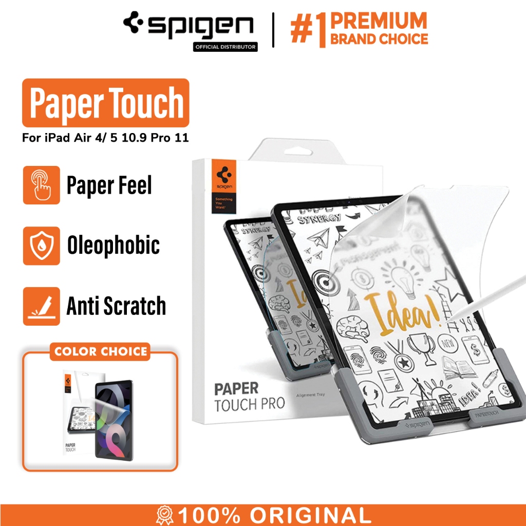 Jual Screen Protector iPad Air 4/ 5 10.9 Pro 11 Spigen Paperlike FC