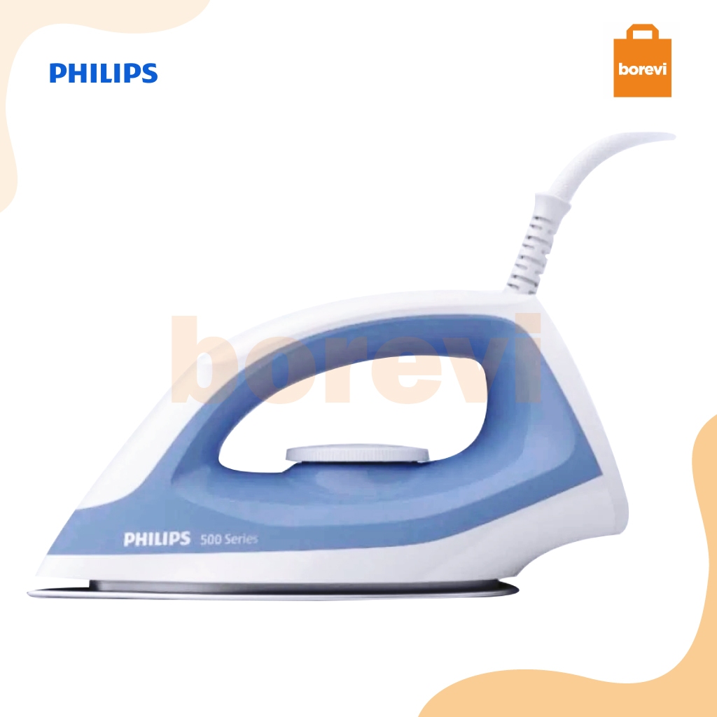 Jual Philips Dst051020 Setrika Listrik Gosokan Baju Dry Iron Nonstick ...
