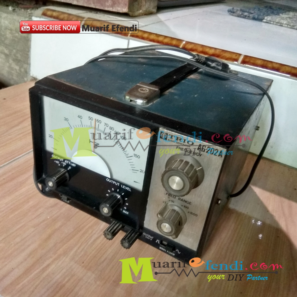 Jual TRIO AG-202A FREKWENSI Audio Signal Generator AG-202A ANALOG