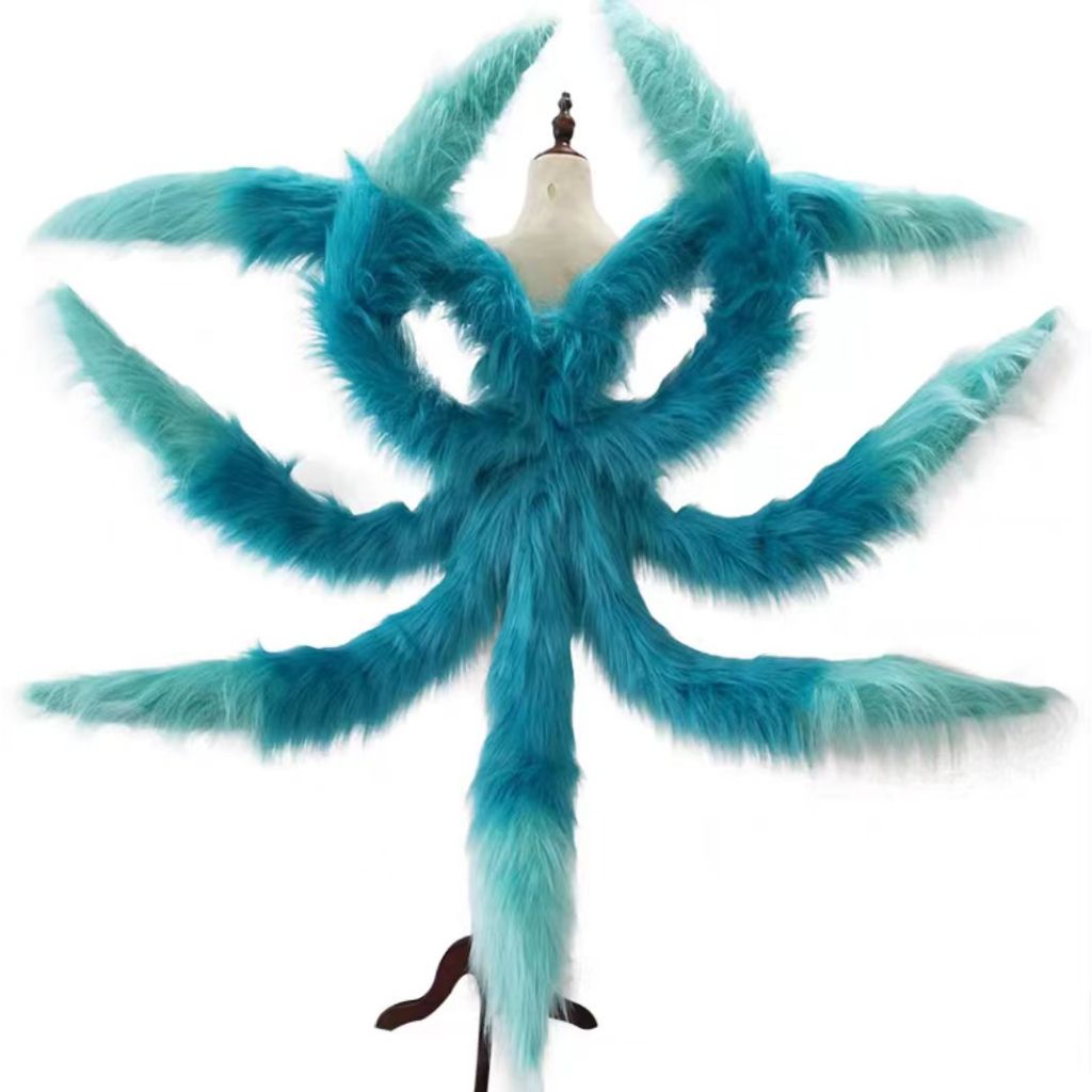 Jual LOL Hero League Soul Lotus Nine-tailed fox cos Ali Yu Fox God ...