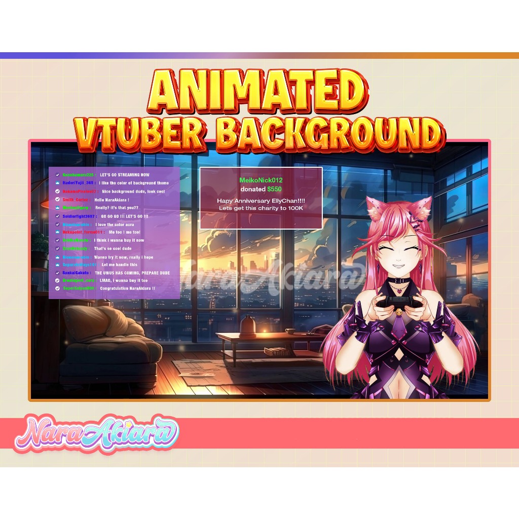 Jual Buat Tampilan Virtual Anda Lebih Dinamis dengan Animasi Background ...