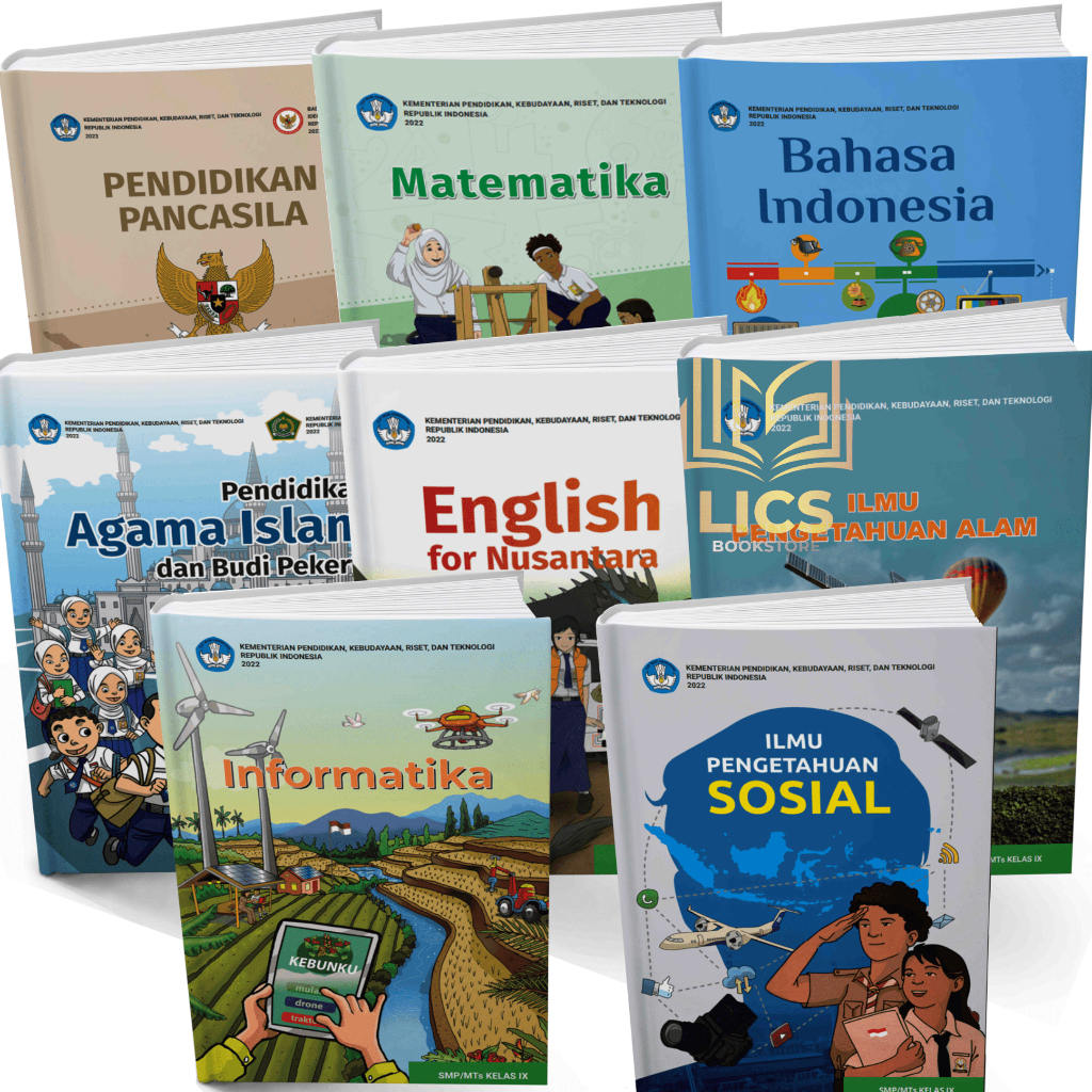 Jual TERLENGKAP Buku Siswa SMP Kelas 9 Kurikulum Merdeka Kemendikbut ...