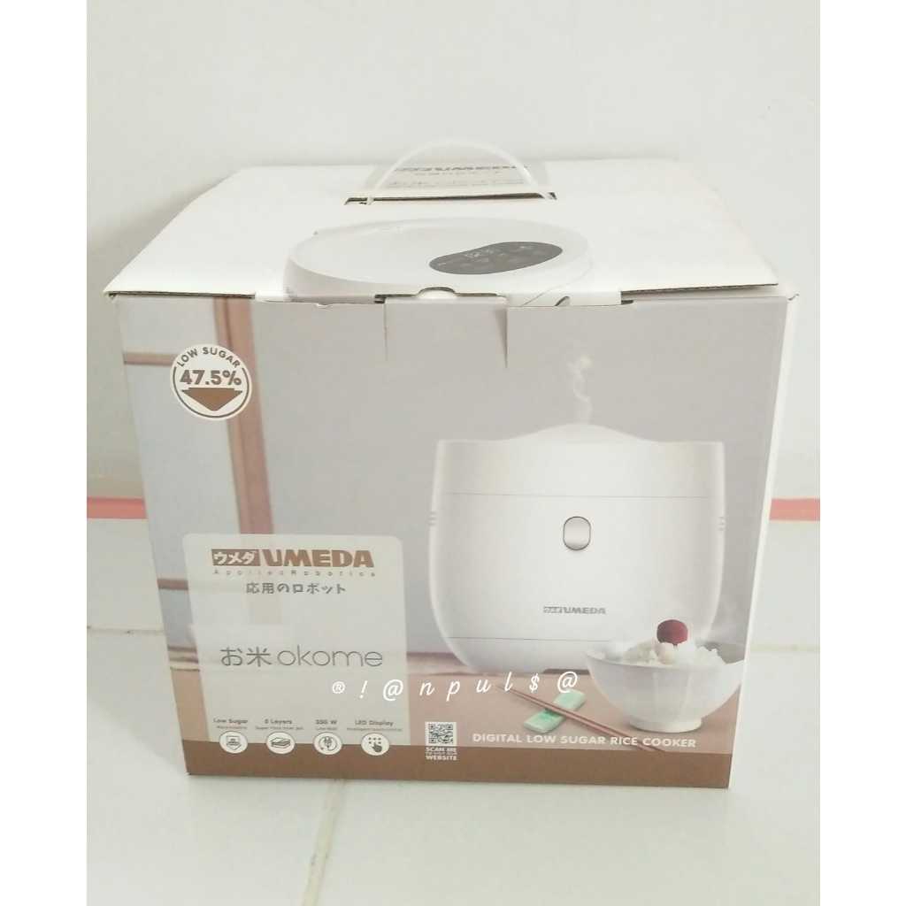 Jual Umeda OKOME Low Sugar Smart Rice Cooker Digital Masak Nasi Sehat