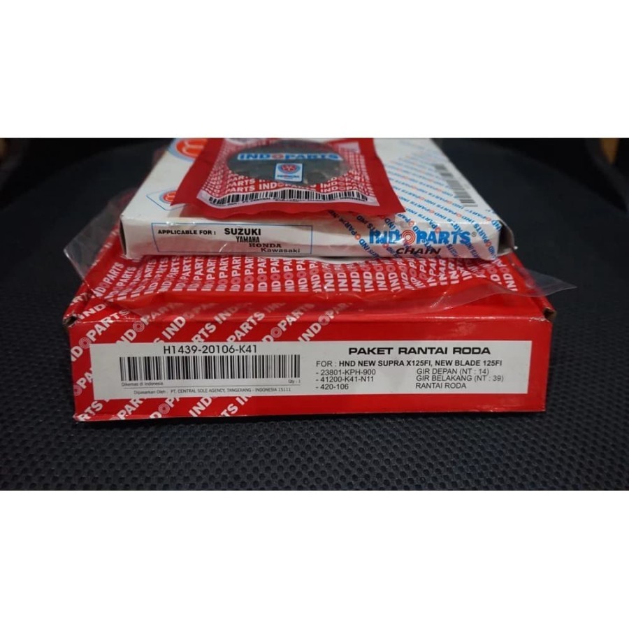 Jual GEAR GER SET HONDA SUPRA X 125 FI BLADE 125 FI REVO FI INDOPART