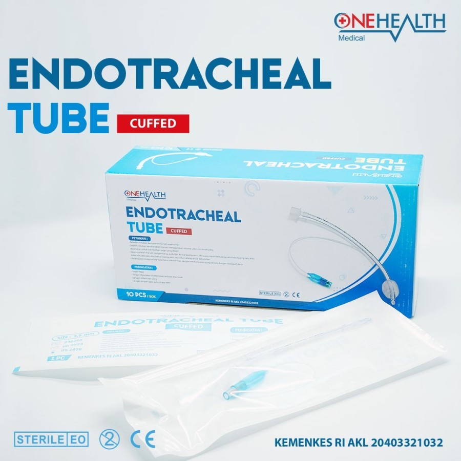 Jual Well Lead Endotracheal Tube With Cuff / ETT King Cuffed dengan ...