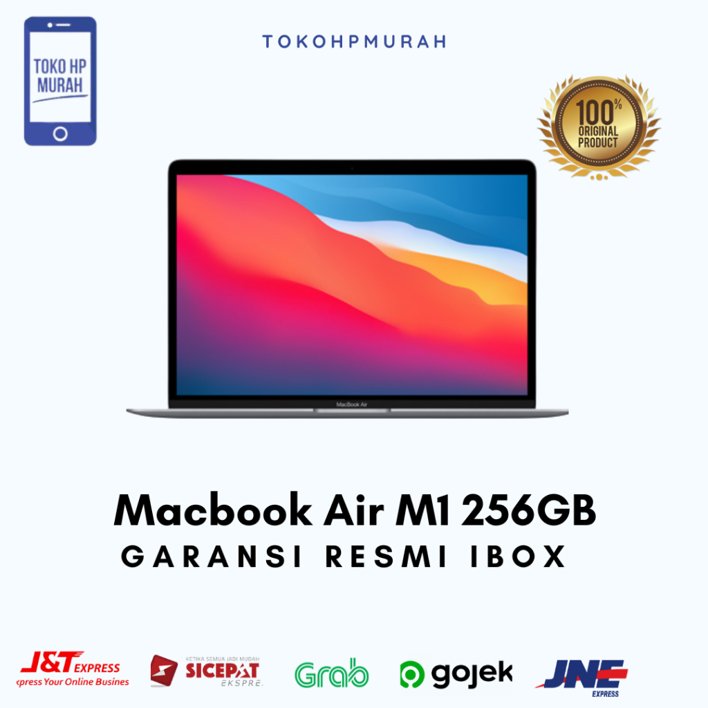 Apple MacBook Air (13 inci, M1 2020) 8/256GB Garansi Resmi iBox main image 0