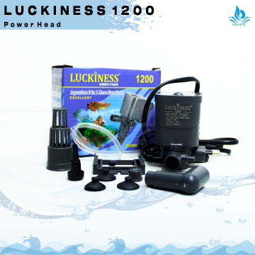 Jual Luckiness 1200 Power Head Mesin Pompa Celup Aquarium Aquascape