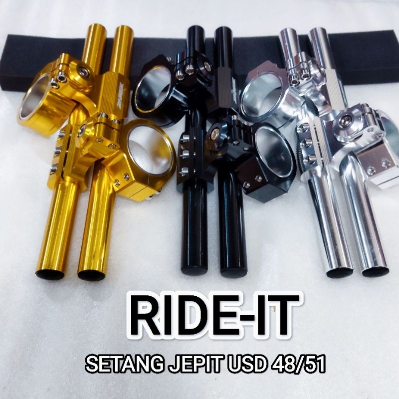 Jual Setang Jepit (USD) Upside Down Ukuran 48/51mm / Stang Jepit Upside ...