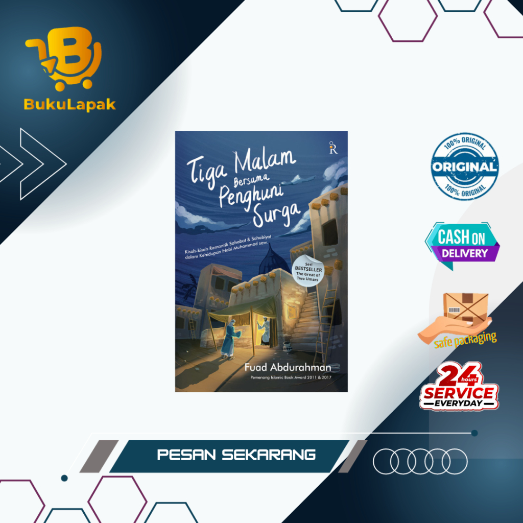 Jual Buku Motivasi - Tiga Malam Bersama Penghuni Surga - Reneturos ...