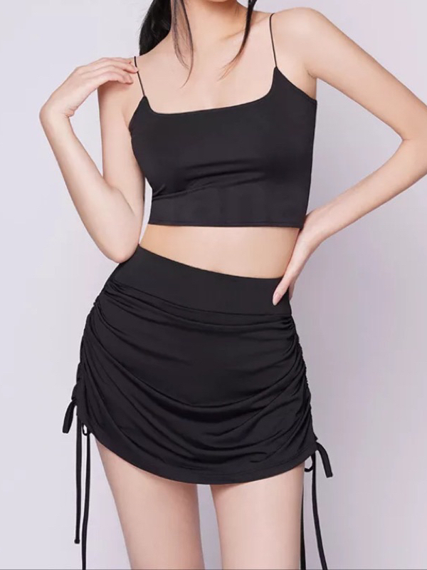 Jual Setelan tanktop rok serut sexy style - Setelan celana serut ...
