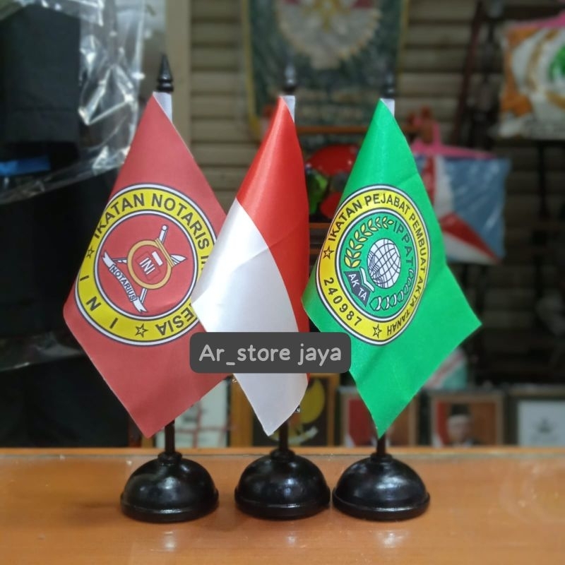 Jual bendera IPPAT bendera ikatan notaris Indonesia bendera indonesia ...