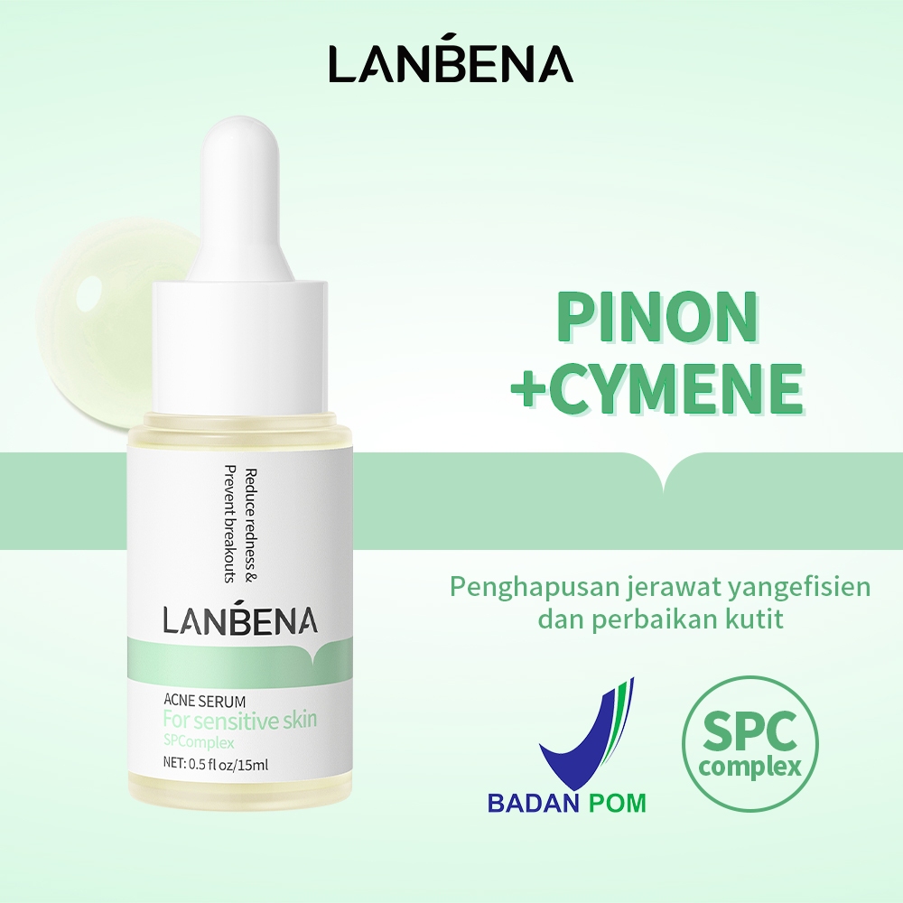 Jual Bpom Lanbena Acne Treatment Serum Acne Essence Serum Wajah Perawatan Wajah Melembabkan