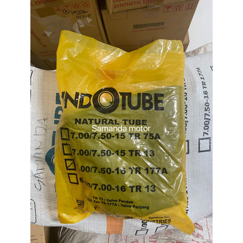 Jual Ban dalam Indotube R15 TR75 A untuk truk R15 | Shopee Indonesia