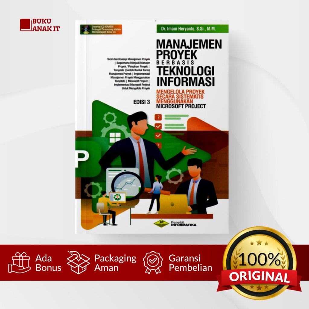 Jual BUKU MANAJEMEN PROYEK BERBASIS TEKNOLOGI INFORMASI MENGELOLA ...