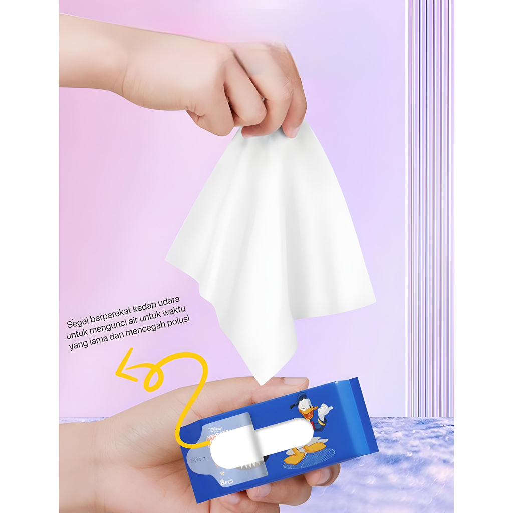 Jual Tissue Basah Mini Tisu Basah Lotso Tissue Basah Kemasan Mini ...
