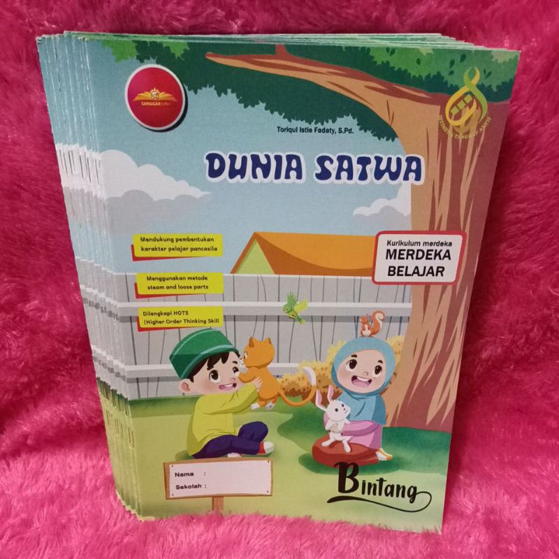 Jual Buku Binatang Dunia Satwa - Kurikulum Merdeka - Paket 3 Buku ...