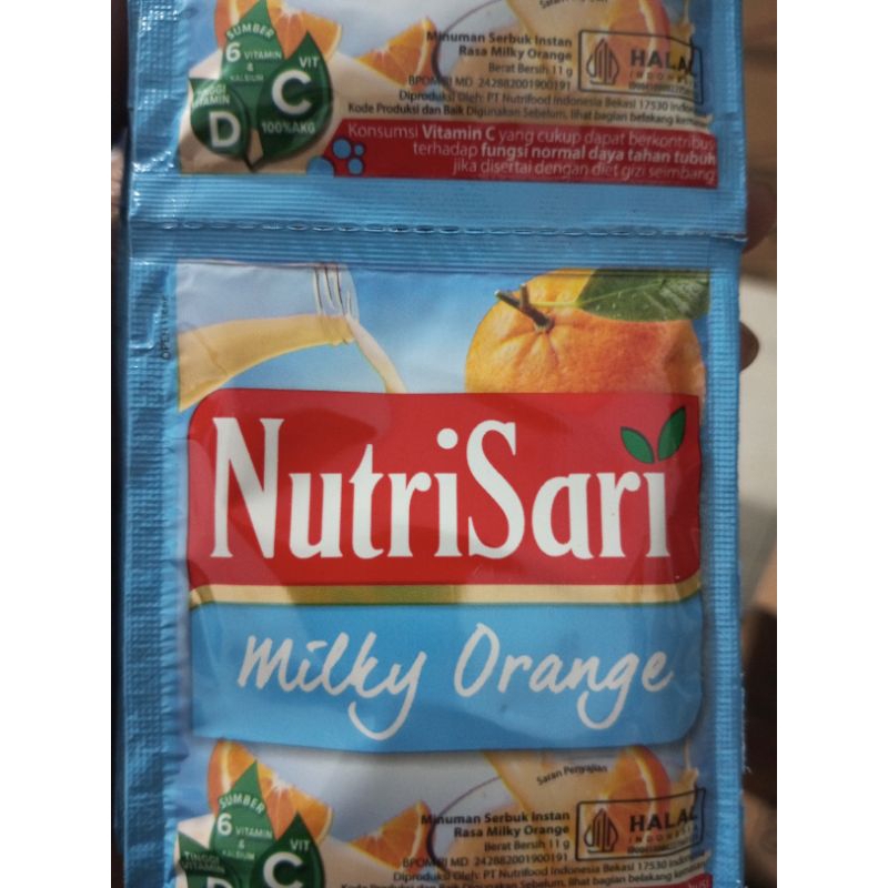 Jual Nutrisari All Variant Rasa Rentengan Isi 10 Sachet | Shopee Indonesia