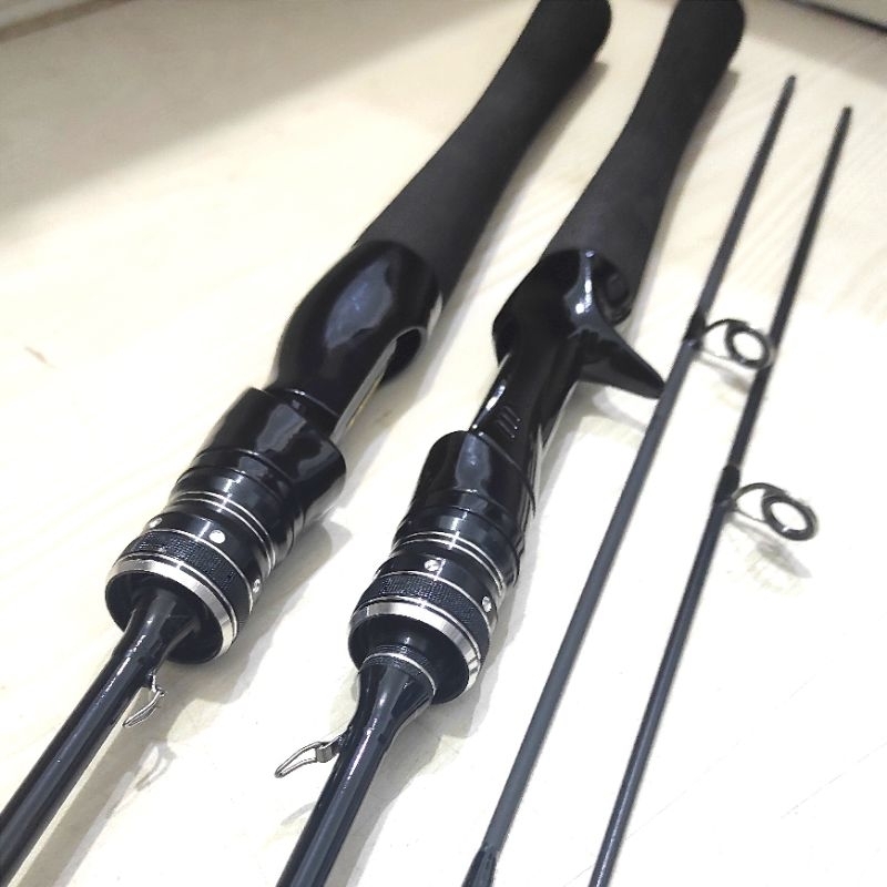 Jual joran/rod ultra light carbon solid 150,168,180cm spinning ...