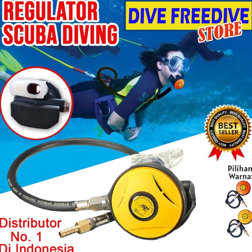 Jual Regulator Dakor Octopus 2nd Stage Mouthpiece Selam Mouth Piece