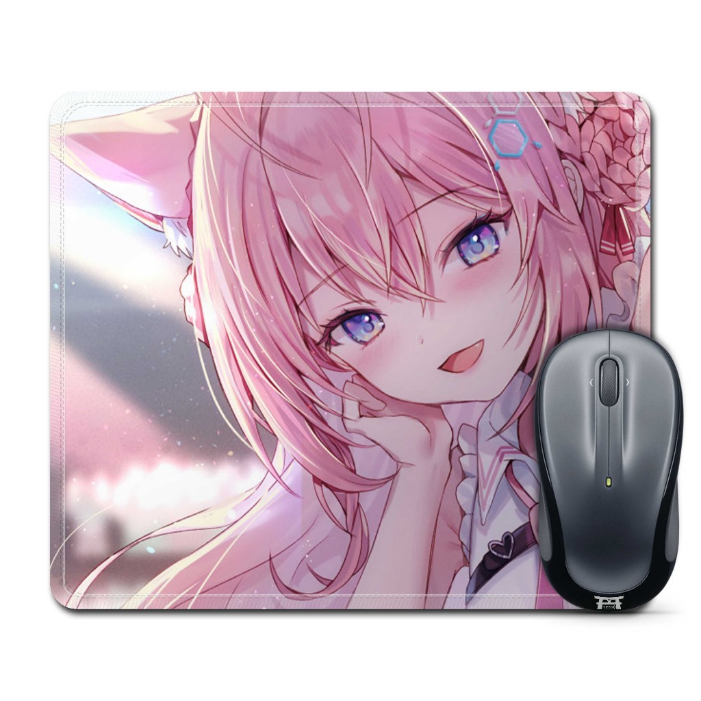 Jual Mouse pad gaming anime vtuber HAKUI KOYORI CUTE - HOLO JP material ...