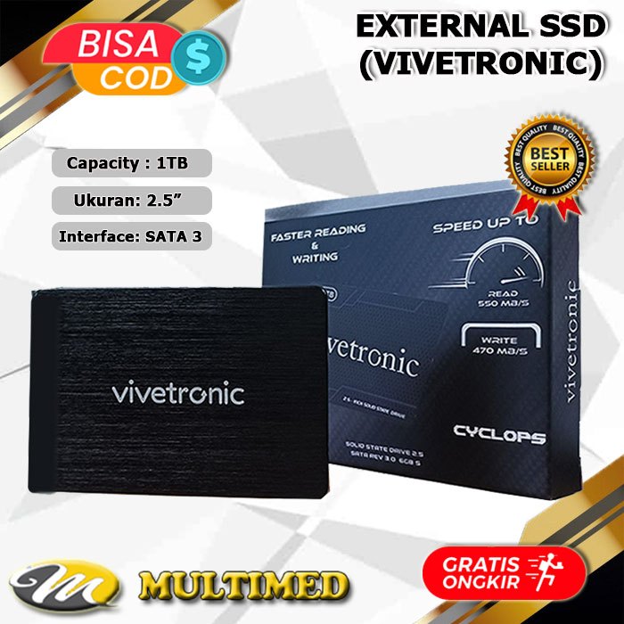 Jual SSD 1TB / 1000GB Vivetronic SATA 2.5 | Shopee Indonesia