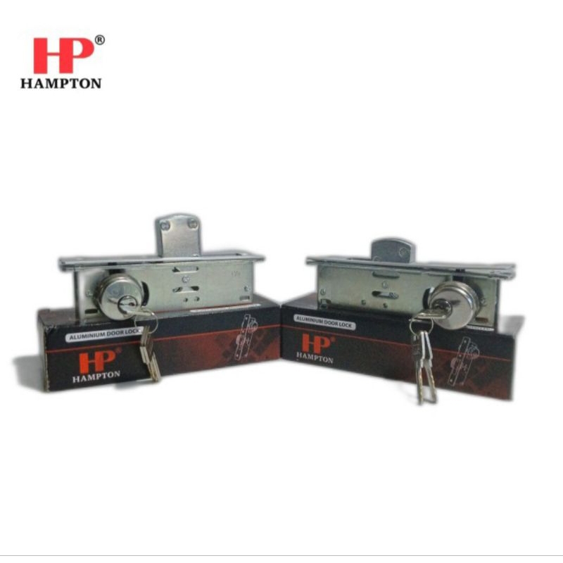 Jual Kunci Pintu Swing Aluminium HAMPTON HPT 5128 Short/Long Aluminium ...