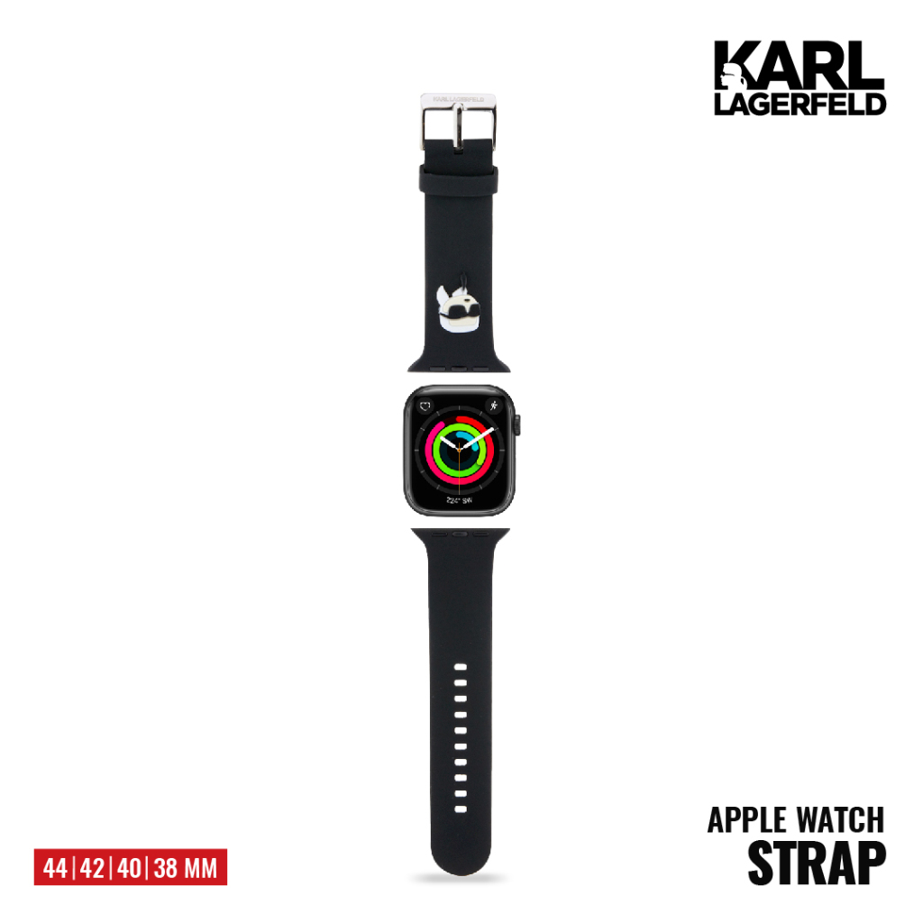 Jual Apple Watch Strap 38 40 42 44 45mm Karl Lagerfeld KH