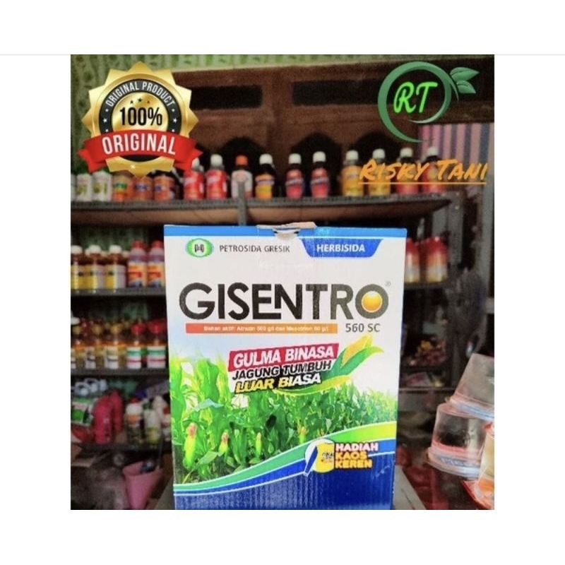 Jual Herbisida Gisentro 560sc Kemasan 250ml Shopee Indonesia