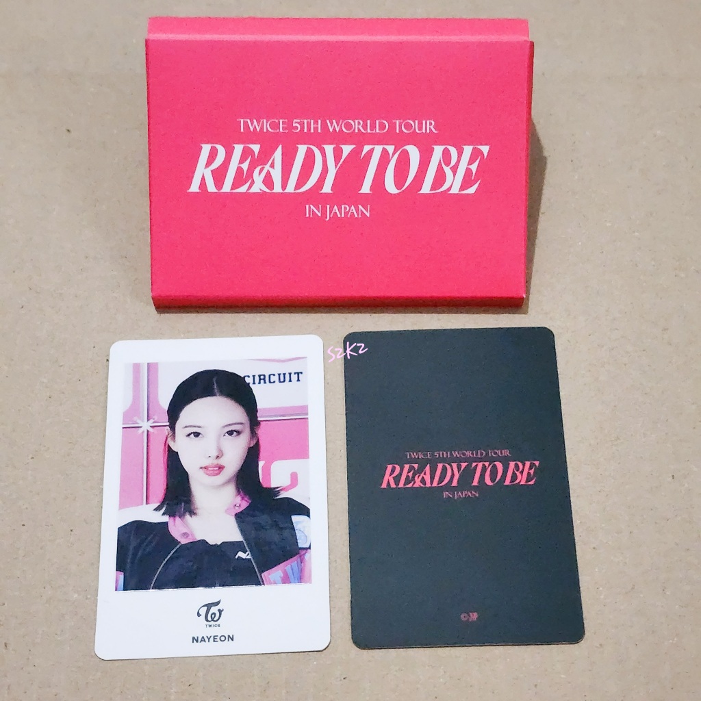 Jual OFFICIAL PHOTOCARD TWICE READY TO BE JAPAN READY STOCK ( NEW