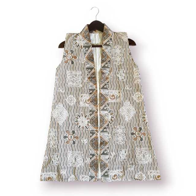 Jual ROMPI BATIK OUTER YUKENSI VEST BATIK BLAZER BATIK | Shopee Indonesia