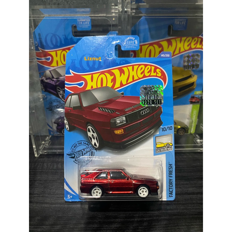Hot Wheels Super Treasure Hunt '87 Audi Quattro Verte - Neuf Scellé 2025