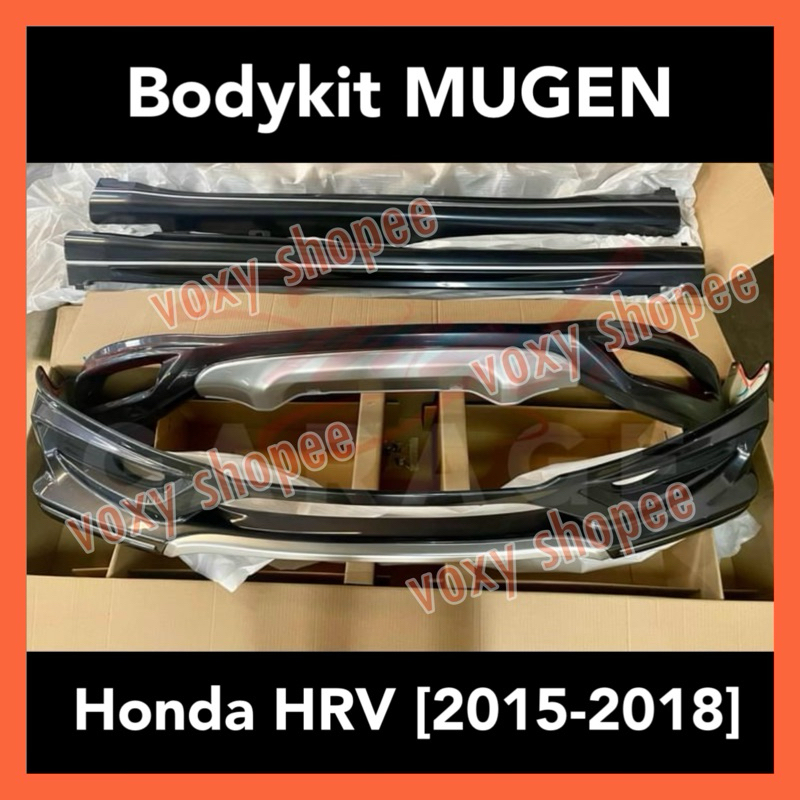 Jual Bodykit Mugen hrv bumper side skirt honda hrv mugen 2015 2016 2017
